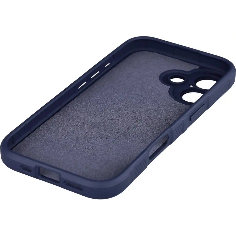 Pancerne etui Bizon Case Tur do Apple iPhone 17 granatowe