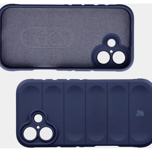 Pancerne etui Bizon Case Tur do Apple iPhone 17 granatowe