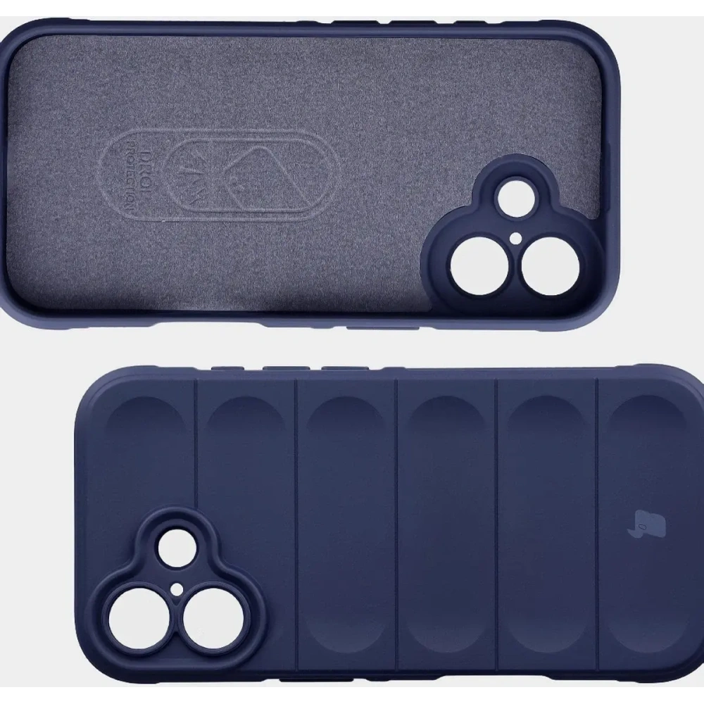 Pancerne etui Bizon Case Tur do Apple iPhone 17 granatowe