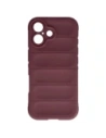 Pancerne etui Bizon Case Tur do Apple iPhone 17 burgundowe