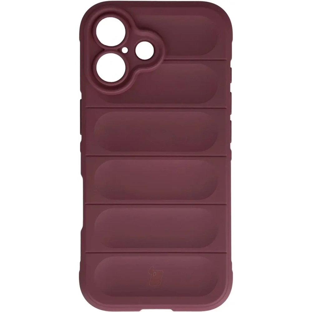 Pancerne etui Bizon Case Tur do Apple iPhone 17 burgundowe