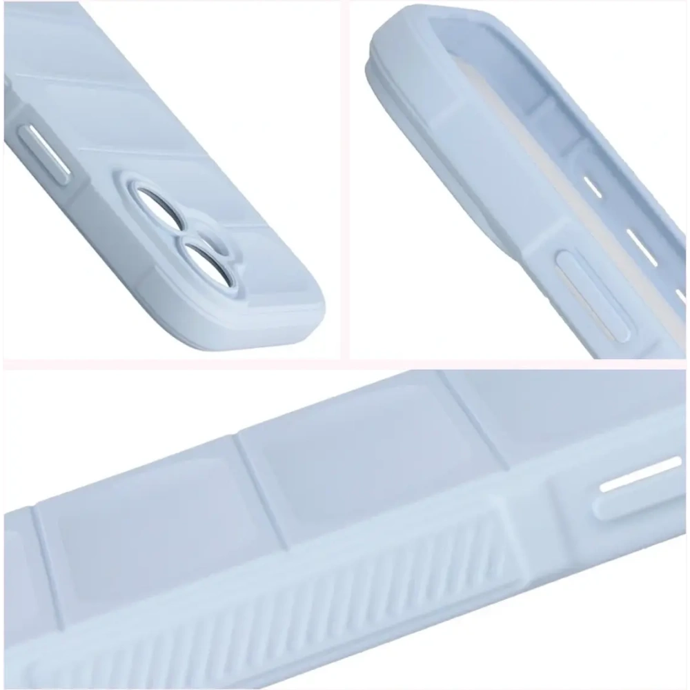 Pancerne etui Bizon Case Tur do Apple iPhone 17 jasnoniebieskie