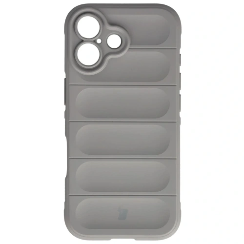 Pancerne etui Bizon Case Tur do Apple iPhone 17 jasnoszare