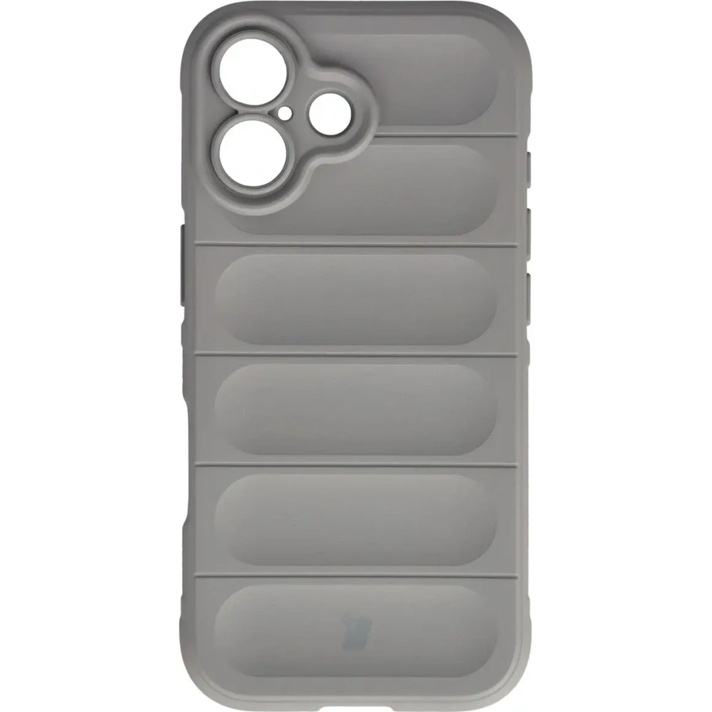 Pancerne etui Bizon Case Tur do Apple iPhone 17 jasnoszare