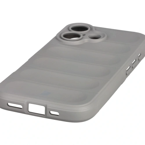 Pancerne etui Bizon Case Tur do Apple iPhone 17 jasnoszare