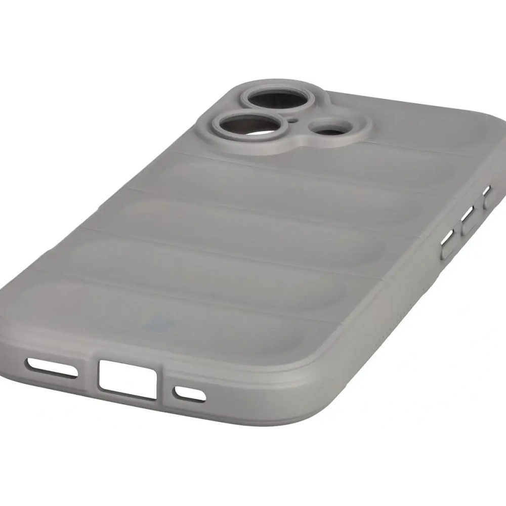 Pancerne etui Bizon Case Tur do Apple iPhone 17 jasnoszare