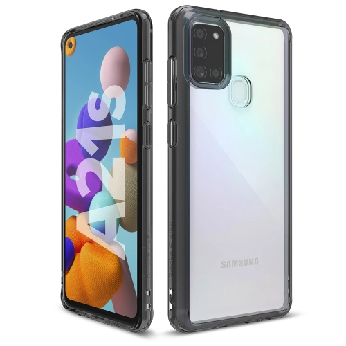 Kup Etui Ringke Fusion Samsung Galaxy A21s Smoke Black - RGK1210SM - {ean13} - Sklep Home Screen