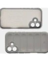 Pancerne etui Bizon Case Tur do Apple iPhone 17 jasnoszare