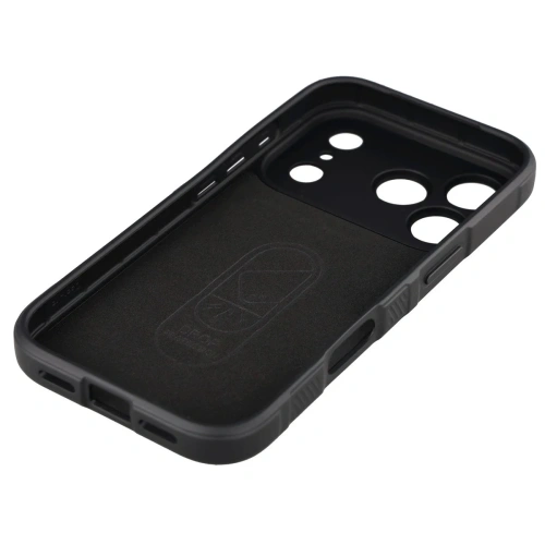 Pancerne etui Bizon Case Tur do Apple iPhone 17 Pro czarne