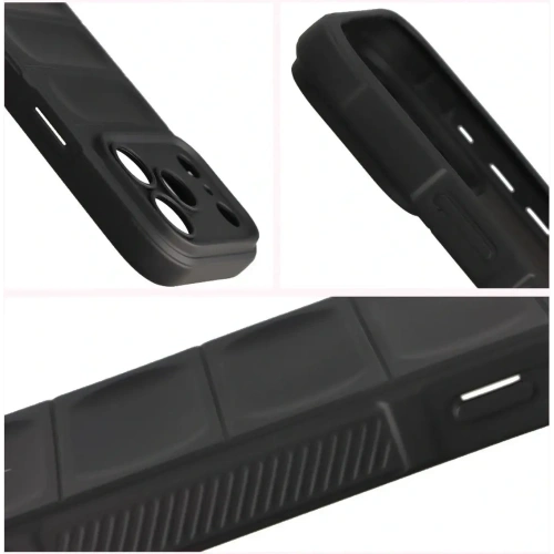 Pancerne etui Bizon Case Tur do Apple iPhone 17 Pro czarne