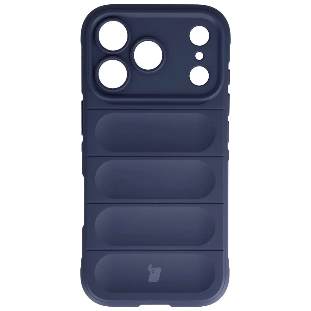 Pancerne etui Bizon Case Tur do Apple iPhone 17 Pro granatowe
