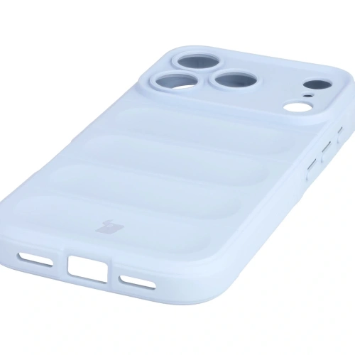Pancerne etui Bizon Case Tur do Apple iPhone 17 Pro jasnoniebieskie