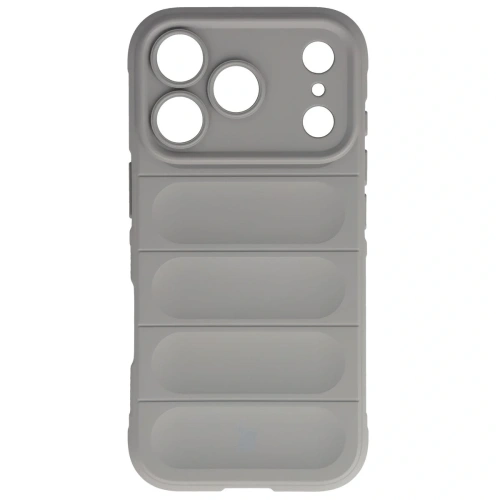 Pancerne etui Bizon Case Tur do Apple iPhone 17 Pro jasnoszare