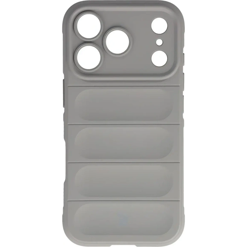 Pancerne etui Bizon Case Tur do Apple iPhone 17 Pro jasnoszare