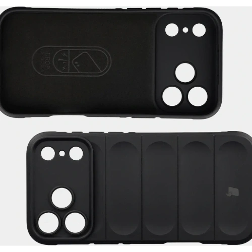 Pancerne etui Bizon Case Tur do Apple iPhone 17 Pro Max czarne