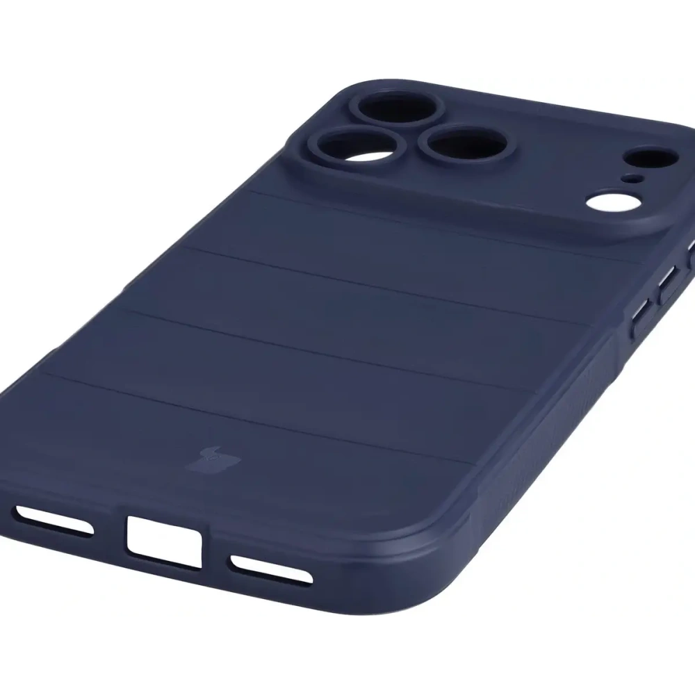 Pancerne etui Bizon Case Tur do Apple iPhone 17 Pro Max granatowe