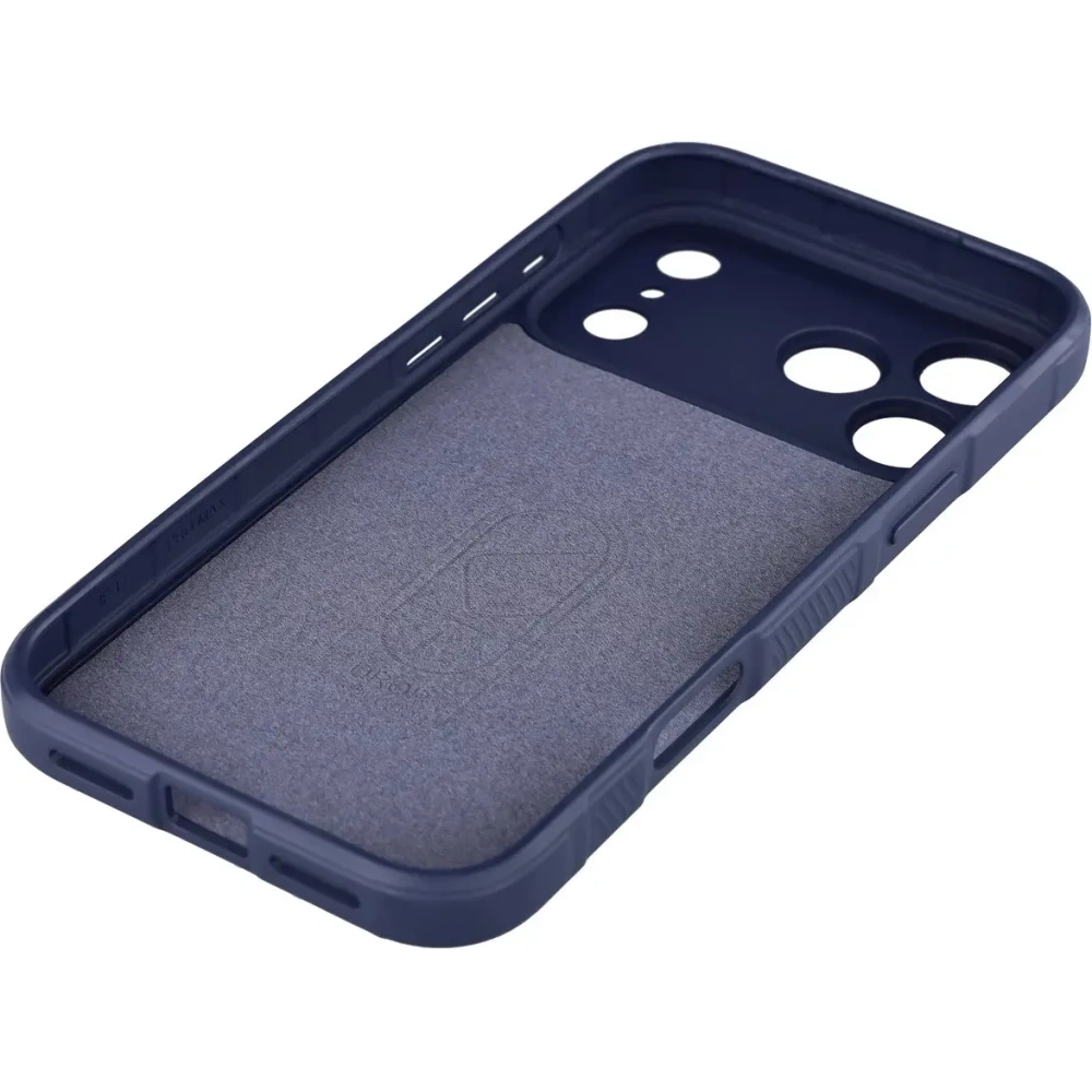 Pancerne etui Bizon Case Tur do Apple iPhone 17 Pro Max granatowe