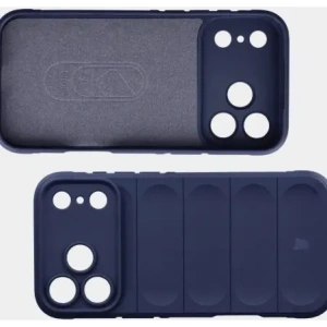 Pancerne etui Bizon Case Tur do Apple iPhone 17 Pro Max granatowe