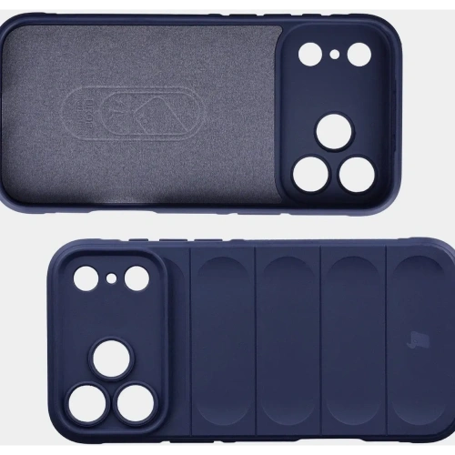 Pancerne etui Bizon Case Tur do Apple iPhone 17 Pro Max granatowe