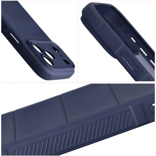 Pancerne etui Bizon Case Tur do Apple iPhone 17 Pro Max granatowe