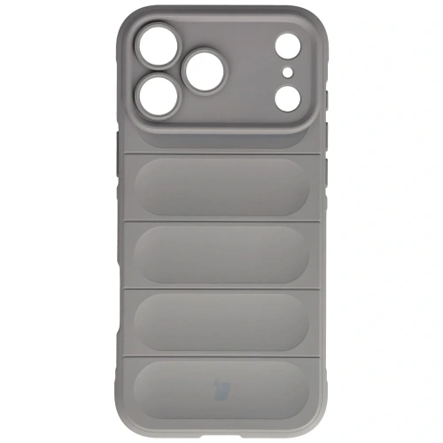 Pancerne etui Bizon Case Tur do Apple iPhone 17 Pro Max jasnoszare