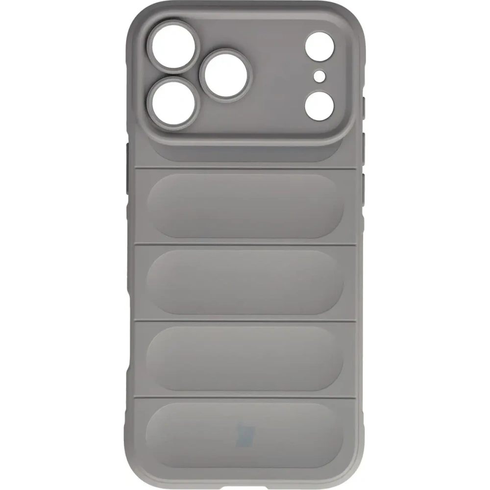 Pancerne etui Bizon Case Tur do Apple iPhone 17 Pro Max jasnoszare