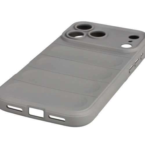 Pancerne etui Bizon Case Tur do Apple iPhone 17 Pro Max jasnoszare