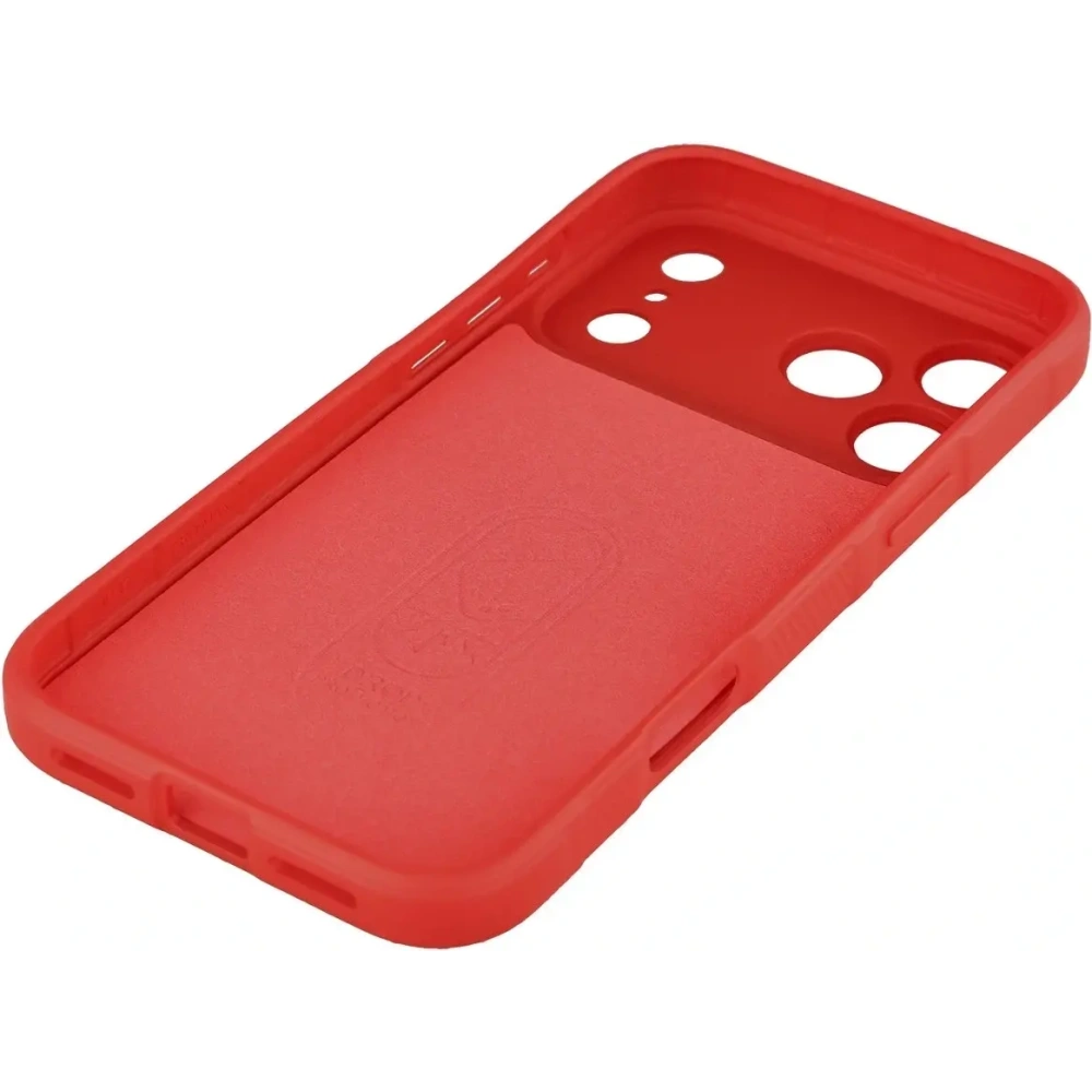 Pancerne etui Bizon Case Tur do Apple iPhone 17 Pro Max czerwone