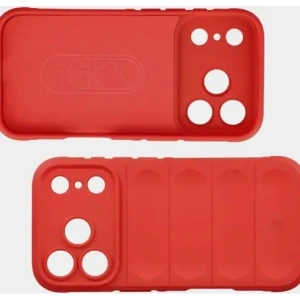 Pancerne etui Bizon Case Tur do Apple iPhone 17 Pro czerwone