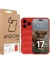 Pancerne etui Bizon Case Tur do Apple iPhone 17 Pro czerwone