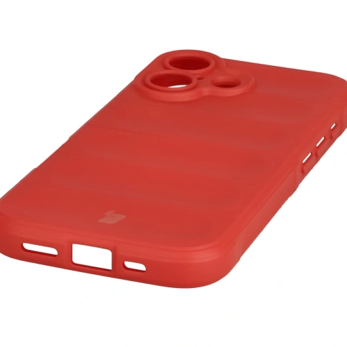 Pancerne etui Bizon Case Tur do Apple iPhone 17 czerwone