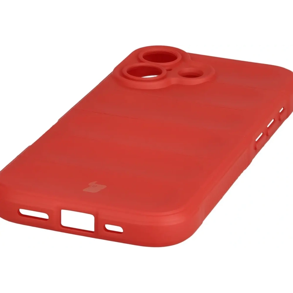 Pancerne etui Bizon Case Tur do Apple iPhone 17 czerwone