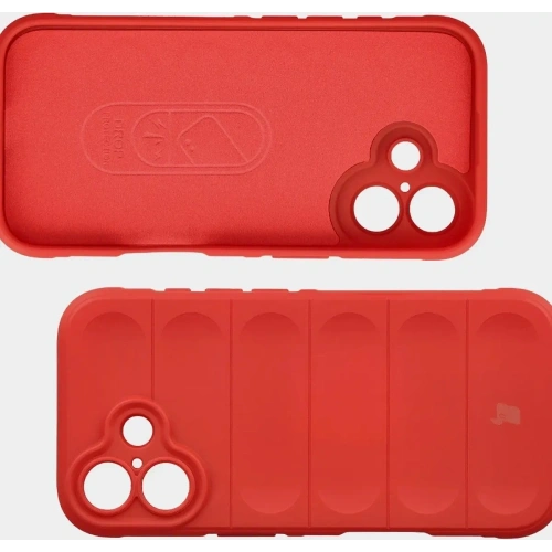 Pancerne etui Bizon Case Tur do Apple iPhone 17 czerwone