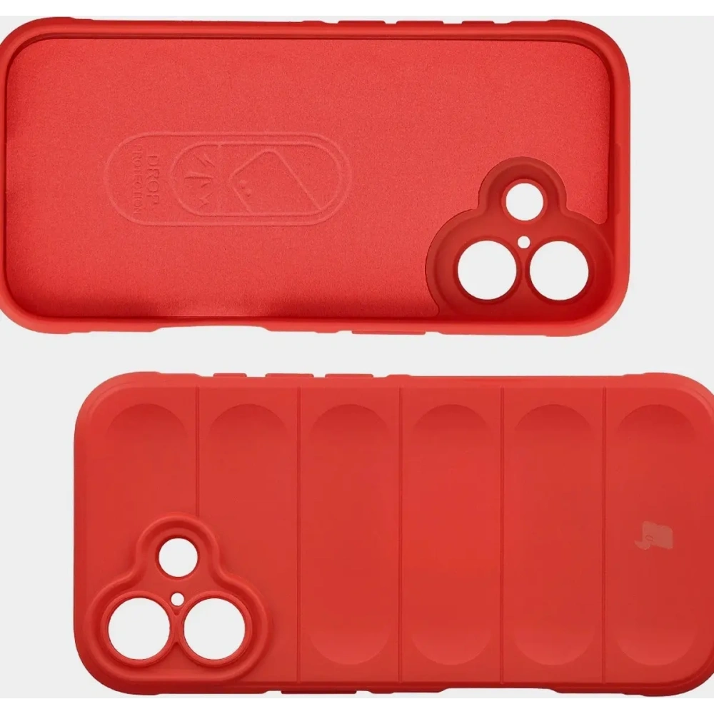 Pancerne etui Bizon Case Tur do Apple iPhone 17 czerwone