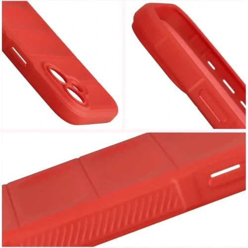 Pancerne etui Bizon Case Tur do Apple iPhone 17 czerwone