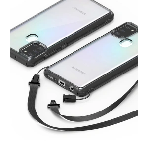 Kup Etui Ringke Fusion Samsung Galaxy A21s Smoke Black - RGK1210SM - {ean13} - Sklep Home Screen