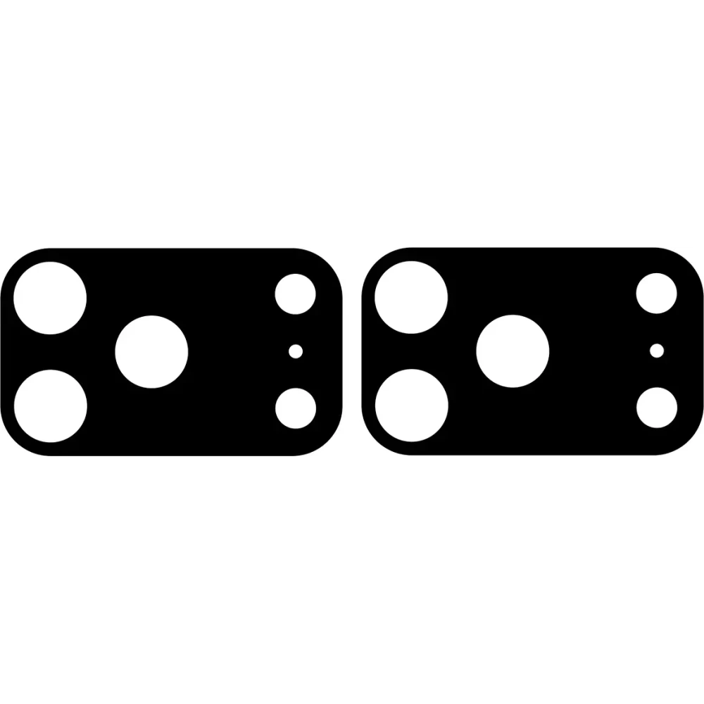 Szkło na aparat Bizon Glass Lens do Apple iPhone 17 Pro [2 PACK]