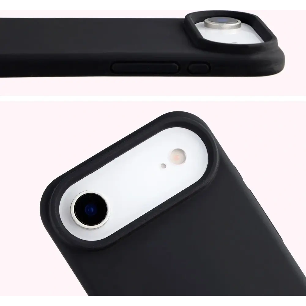 Silikonowe etui Bizon Soft Case do Apple iPhone Air czarne