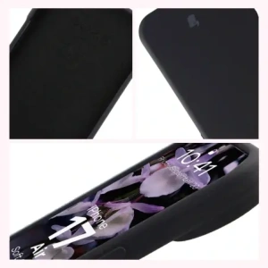 Silikonowe etui Bizon Soft Case do Apple iPhone 17 Air czarne