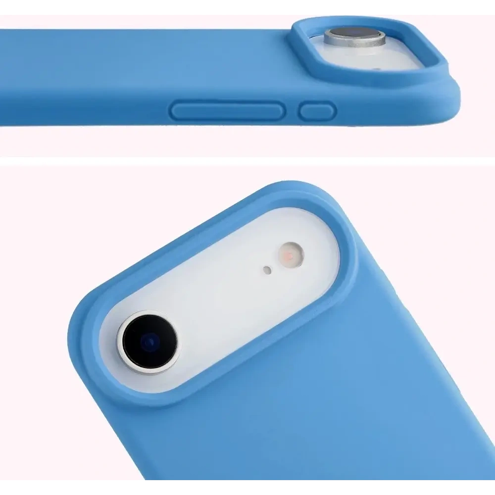 Silikonowe etui Bizon Soft Case do Apple iPhone Air niebieskie