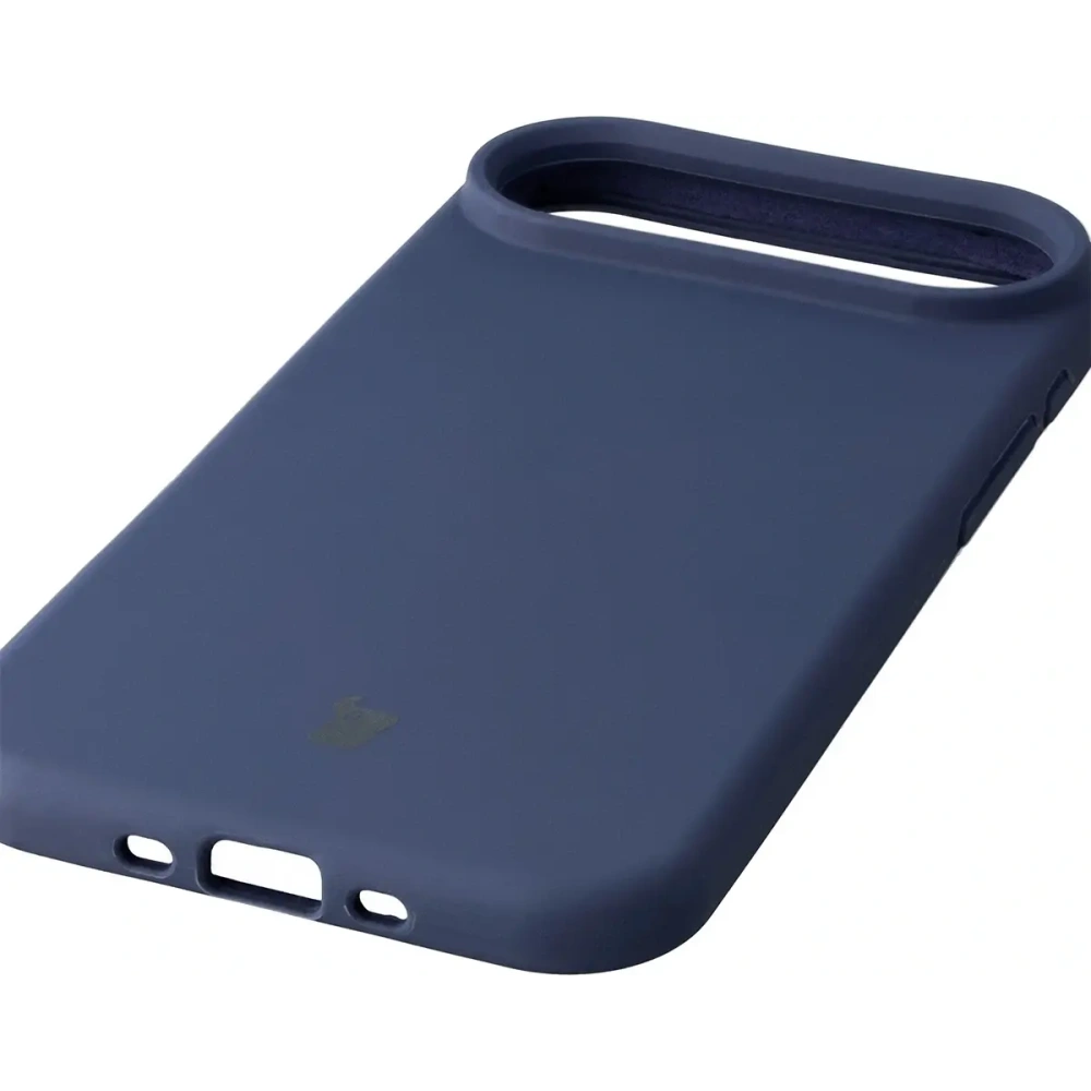 Silikonowe etui Bizon Soft Case do Apple iPhone Air ciemnoniebieskie