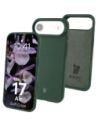 Silikonowe etui Bizon Soft Case do Apple iPhone 17 Air ciemnozielone