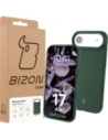 Silikonowe etui Bizon Soft Case do Apple iPhone 17 Air ciemnozielone