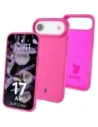 Silikonowe etui Bizon Soft Case do Apple iPhone 17 Air fuksja