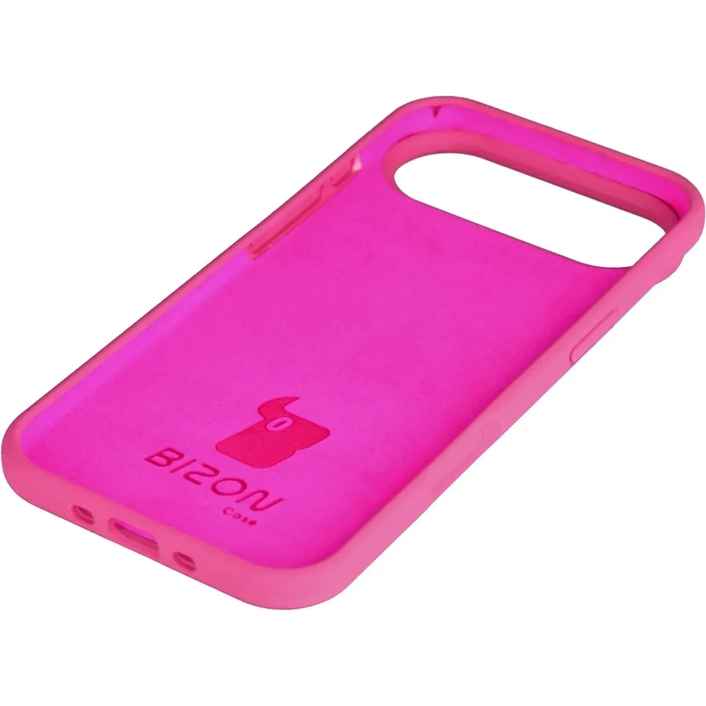 Silikonowe etui Bizon Soft Case do Apple iPhone Air fuksja