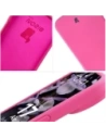 Silikonowe etui Bizon Soft Case do Apple iPhone 17 Air fuksja