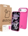 Silikonowe etui Bizon Soft Case do Apple iPhone 17 Air fuksja