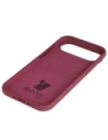 Silikonowe etui Bizon Soft Case do Apple iPhone 17 Air ciemnofioletowe