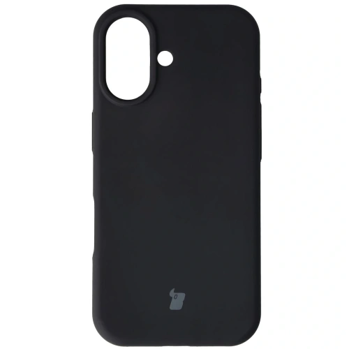 Silikonowe etui Bizon Soft Case do Apple iPhone 17 czarne