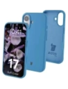 Silikonowe etui Bizon Soft Case do Apple iPhone 17 niebieskie